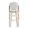 Flash Furniture Lourdes Stackable IndoorOutdoor French Bistro 30 High Barstool, WhiteGray and Bamboo Finish SDA-AD642001-F-BS-WHGY-NAT-GG - alternate 9